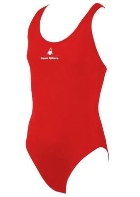 Aqua Sphere Eva costume da bagno ragazza - Rosso 4 anni