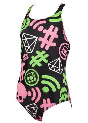 Maillot de bain fille Arena Fancy 6-7 ans (116-122 cm)