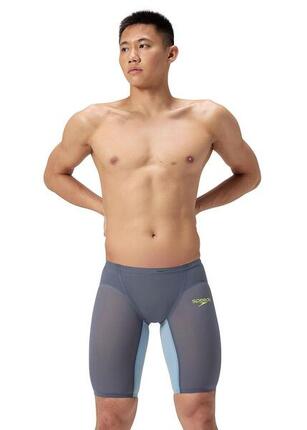 Speedo Fastskin LZR Pure Valor 2.0 Jammer Gris/Bleu Taille UK 18