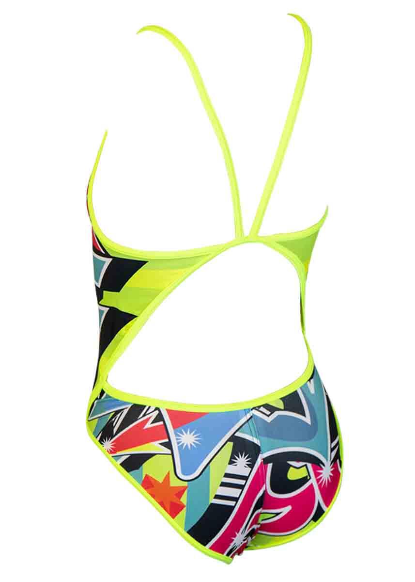 Fato de banho menina Turbo Graffiti - Tamanho UK 28 / EU 38 2/5