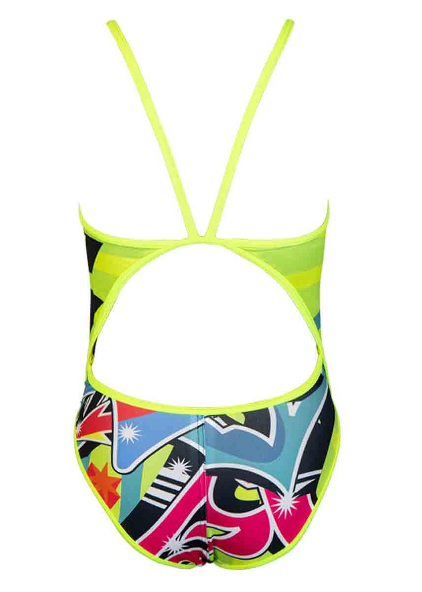 Fato de banho menina Turbo Graffiti - Tamanho UK 28 / EU 38 4/5