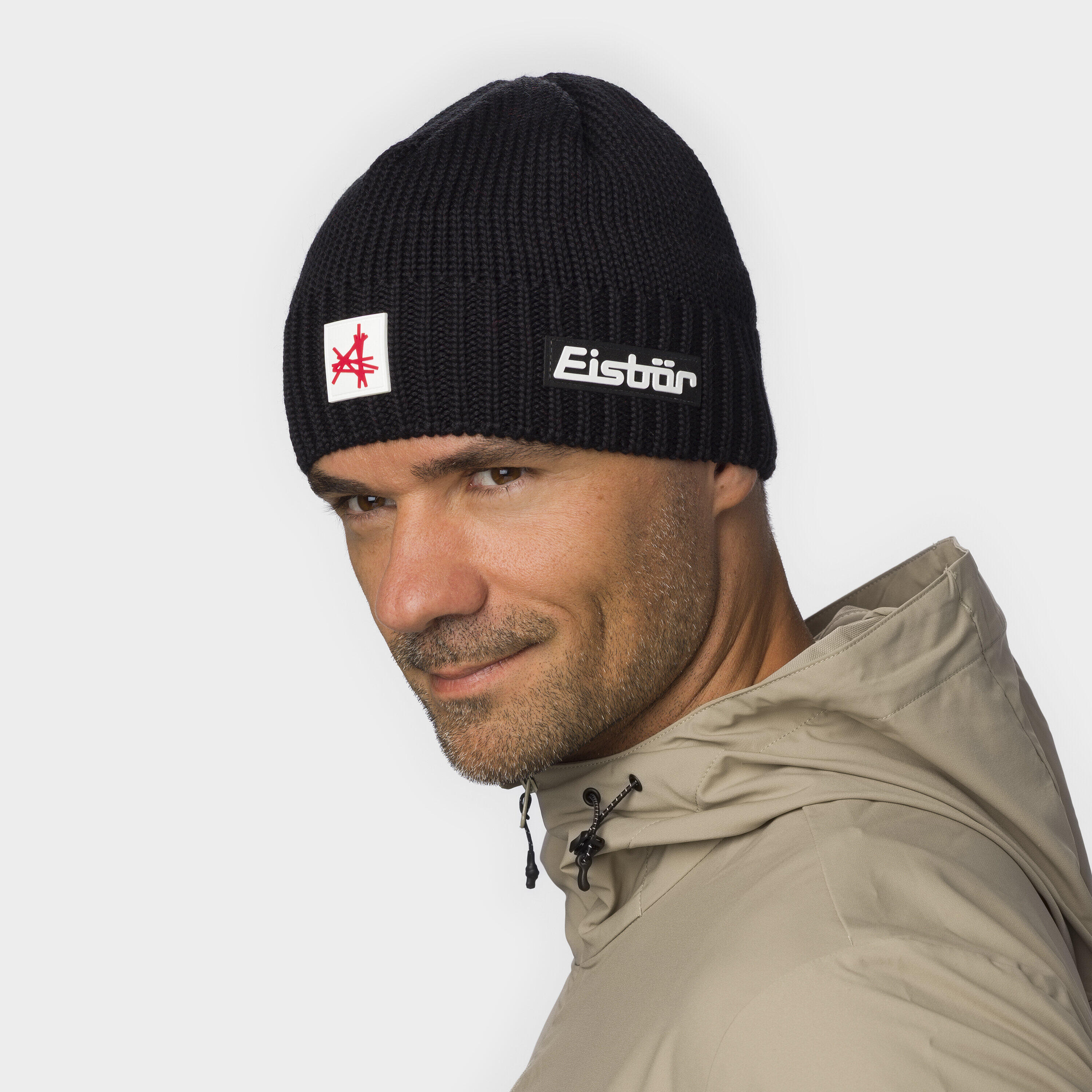 Mütze Trop Ski Austria Wintermütze Herren Damen Haube Fleece atmungsaktiv Merino 6/7