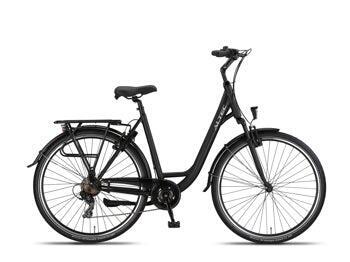 Altec stadsfiets bike, zwart