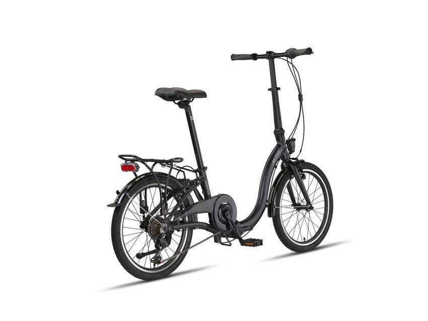 Altec vouwfiets 20" 39 cm, 6-speed Shimano, zwart mat 3/6