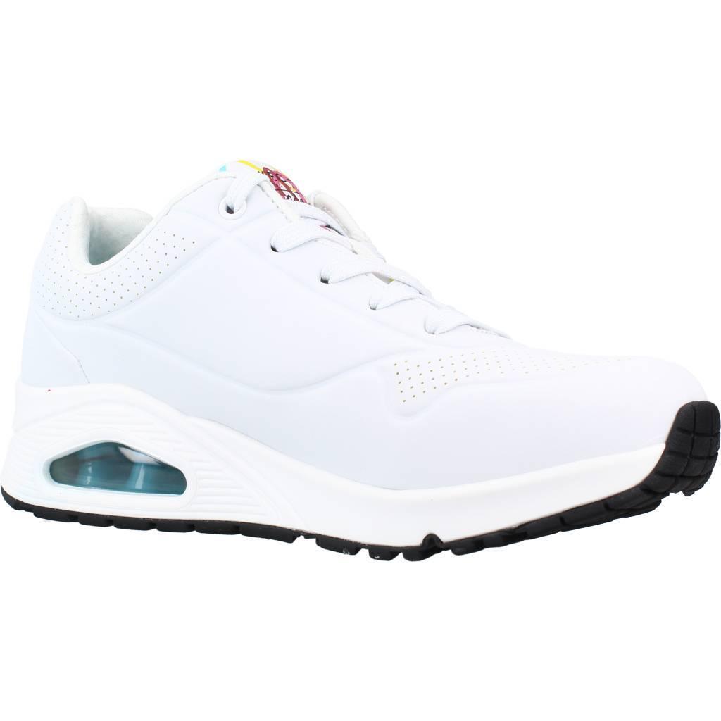 Baskets Femme Baskets Skechers UNO-SPREAD THE LOVE Blanc Blanc Skechers 5/6