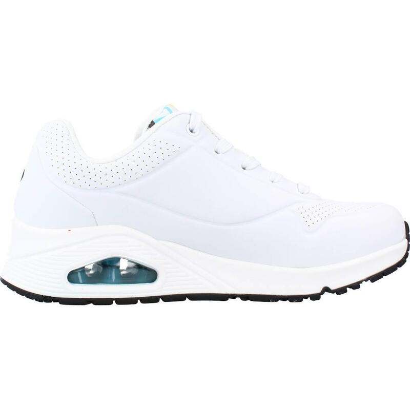 Baskets Femme Baskets Skechers UNO-SPREAD THE LOVE Blanc Blanc Skechers