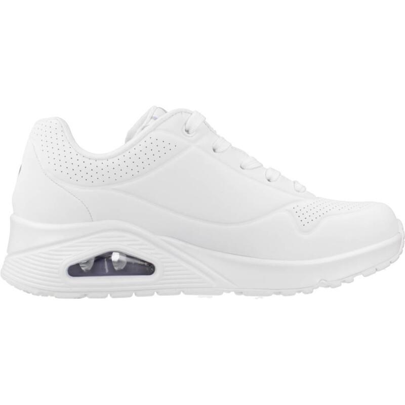 Pantofi Sport Skechers Model Uno-spread The Love Culoare Alb