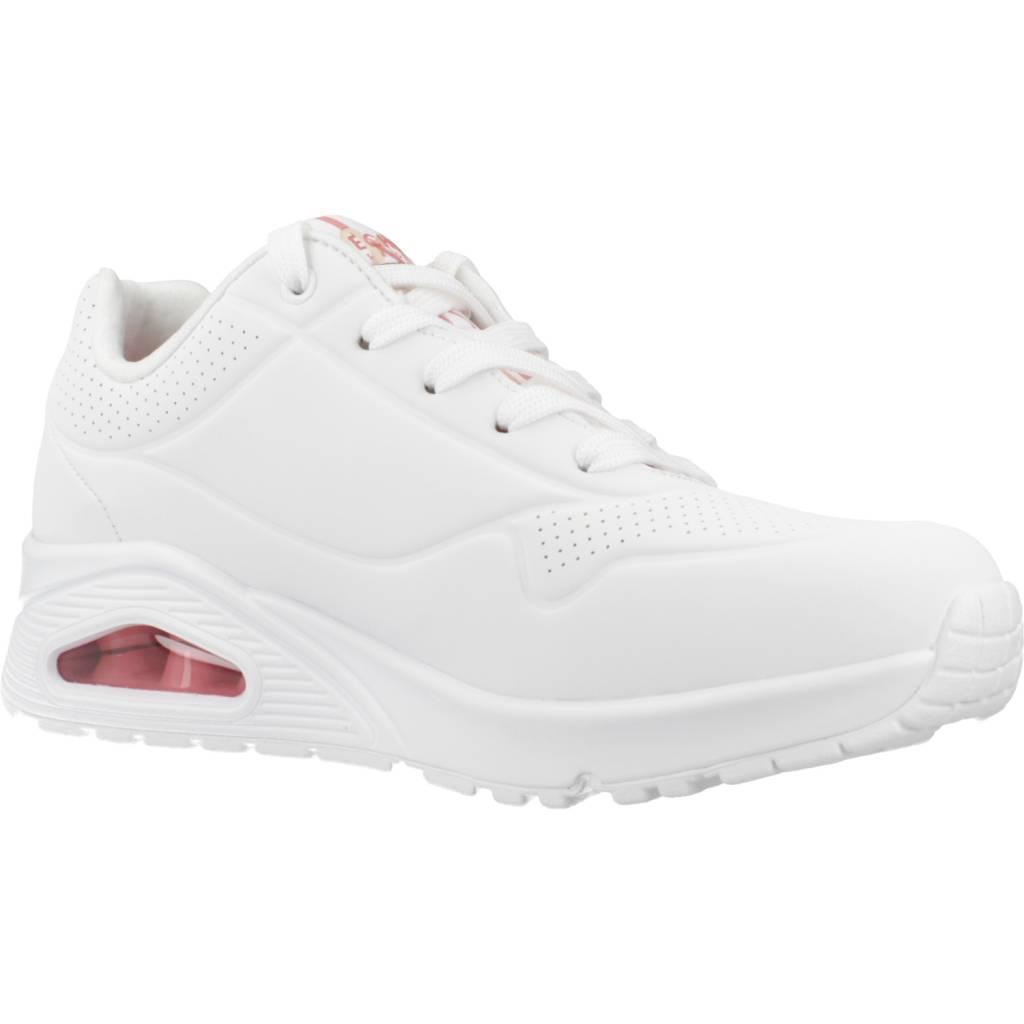Baskets Skechers Modèle Uno-spread The Love Couleur Blanc 5/5