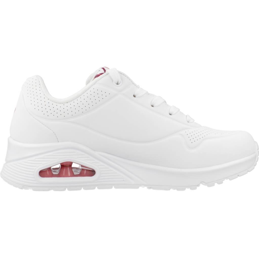 Baskets Skechers Modèle Uno-spread The Love Couleur Blanc 4/5
