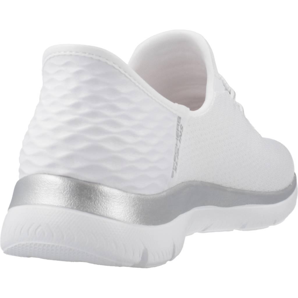 Baskets Femme Baskets Skechers SUMMITS-DIAMOND DREAM Blanc Blanc Skechers 3/7