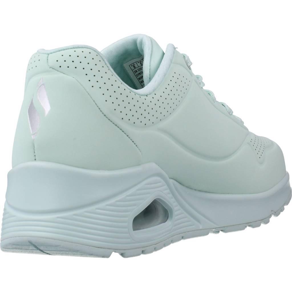 Baskets Skechers Modèle Uno-frosty Kicks Couleur Vert 3/5