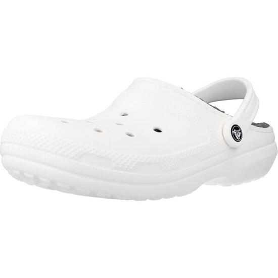 Sandały CROCS CLASSIC LINED CLOG Biały