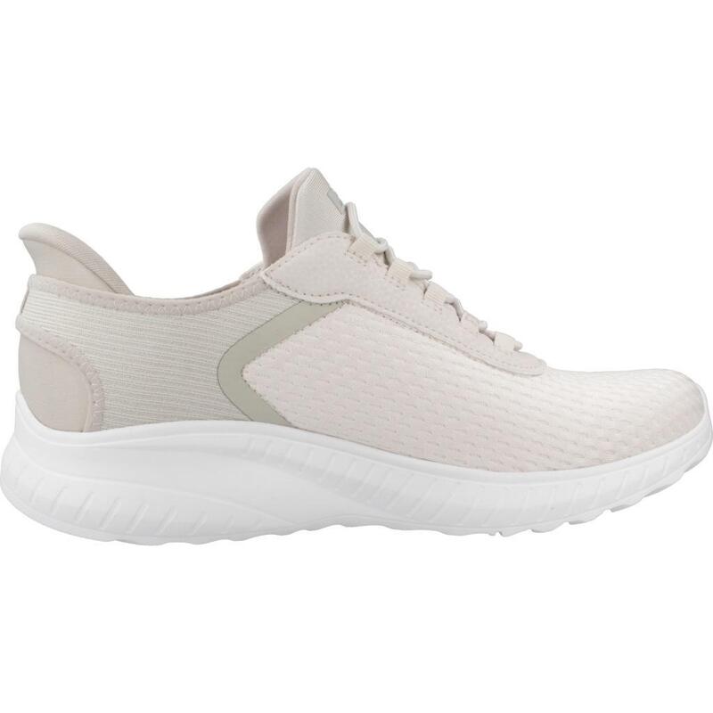Pantofi Sport Skechers Model Bobs Squad Chaos - I Slip-ins Culoare Bej