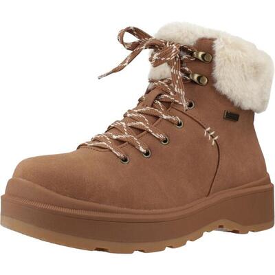 Dames park city laarzen kastanie