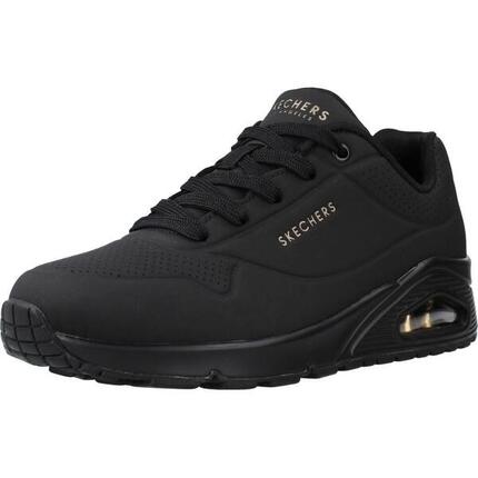 Zapatillas Skechers Stand On Air, Negro, Mujer