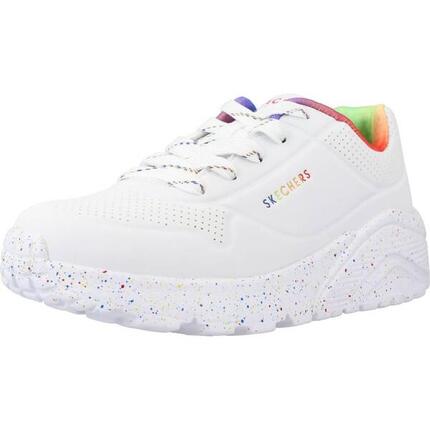 Buty do chodzenia dziewczęce, Skechers Uno Lite Rainbow Speckle