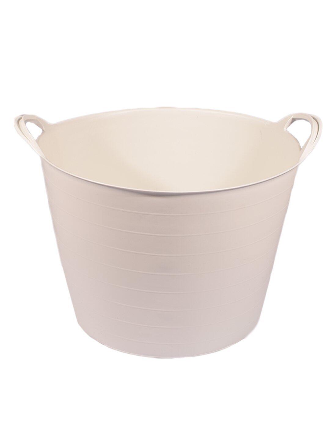 Espuerta de plástico | Capazo agrícola JARDIN202 42 L Blanco Pack x30 uds 2/5