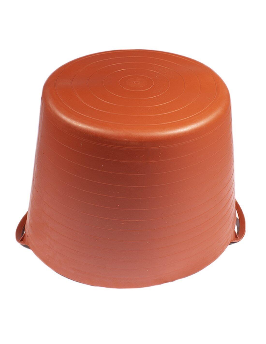 Espuerta de plástico | Capazo agrícola JARDIN202 42 L Teja Pack x25 uds 5/5