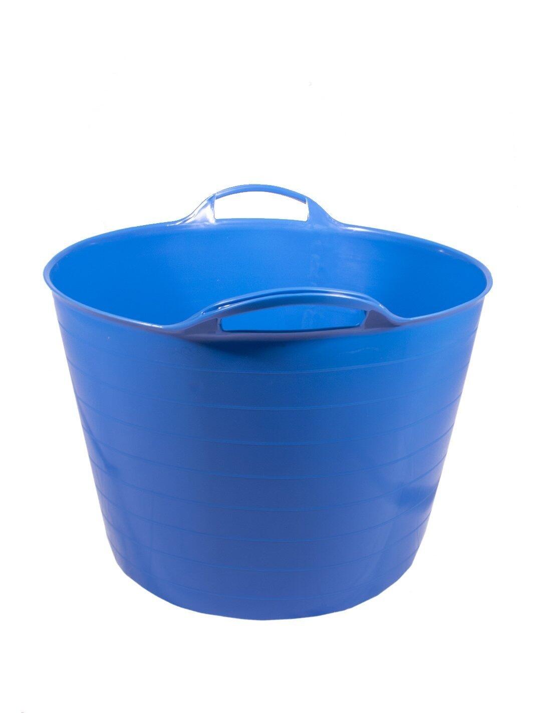 Espuerta de plástico | Capazo agrícola JARDIN202 42 L Azul Pack x25 uds 4/5