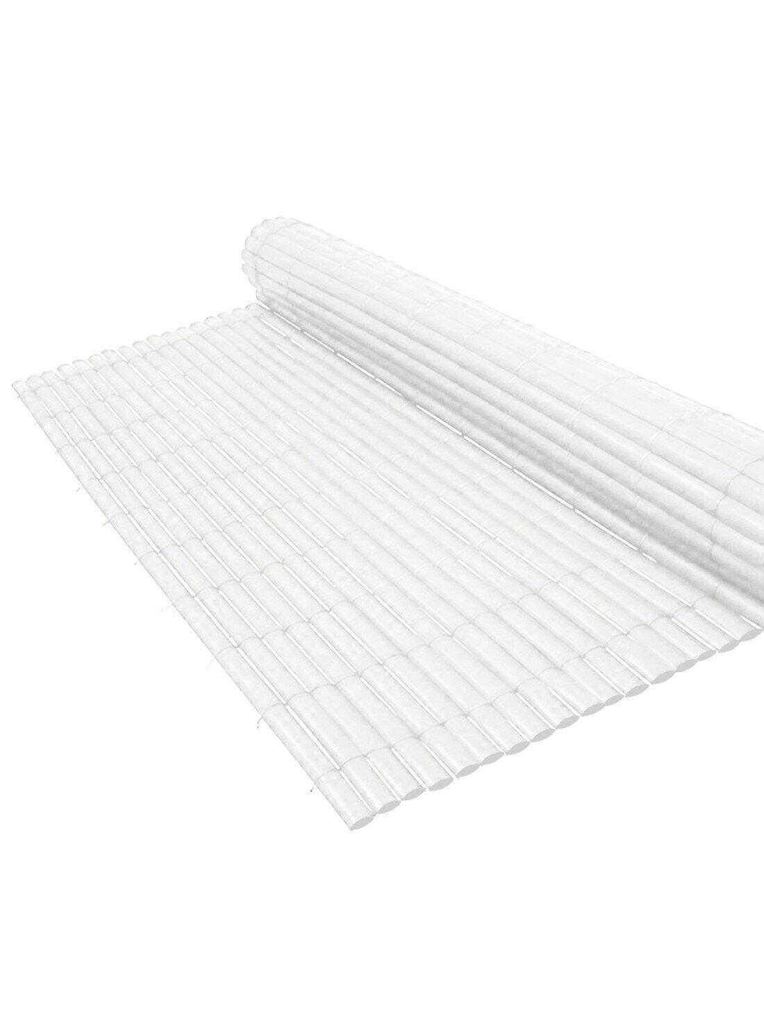 Cañizo PVC Doble Cara 1600gr/m² - Valla  JARDIN202 Blanco 1x3m 4/5