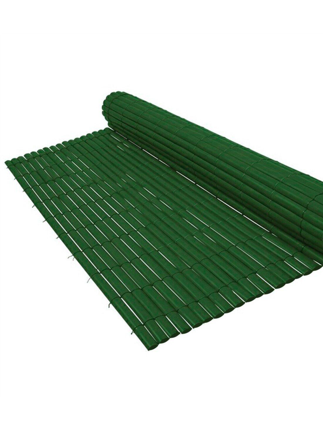 Cañizo PVC Doble Cara 1400gr/m² | Valla  JARDIN202 Verde 1x3m 5/5