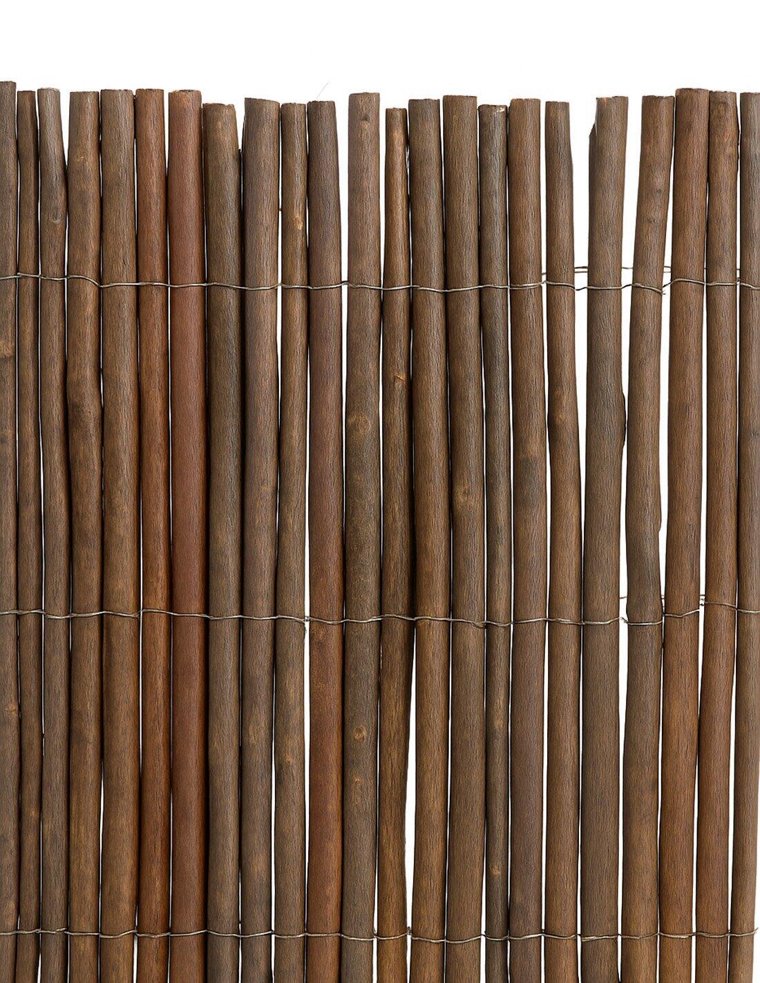 Cerramiento de Mimbre Natural Ecológico  JARDIN202 Rollo: 1'20 x 5 Metros 4/5