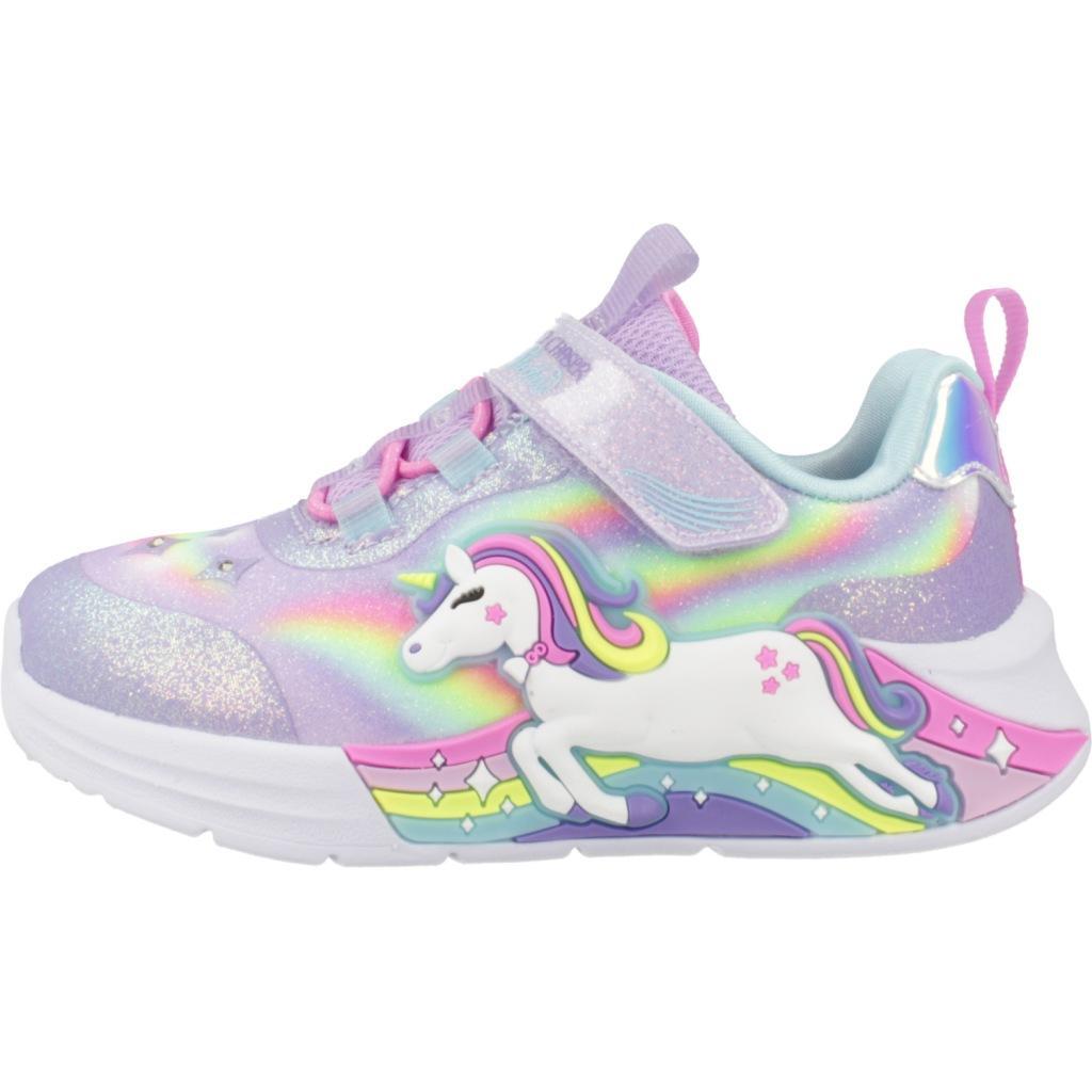 Calçado Skechers Unicorn Chaser, Multicolorido, Crianças 2/6