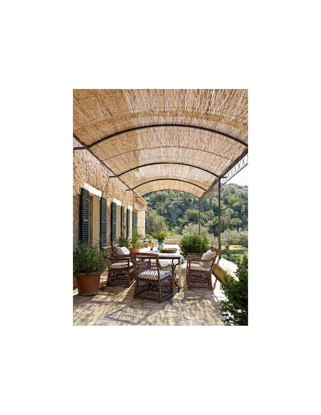 Cañizo Natural Bambu Fino | Cerramiento  JARDIN202 1x5m 2/5