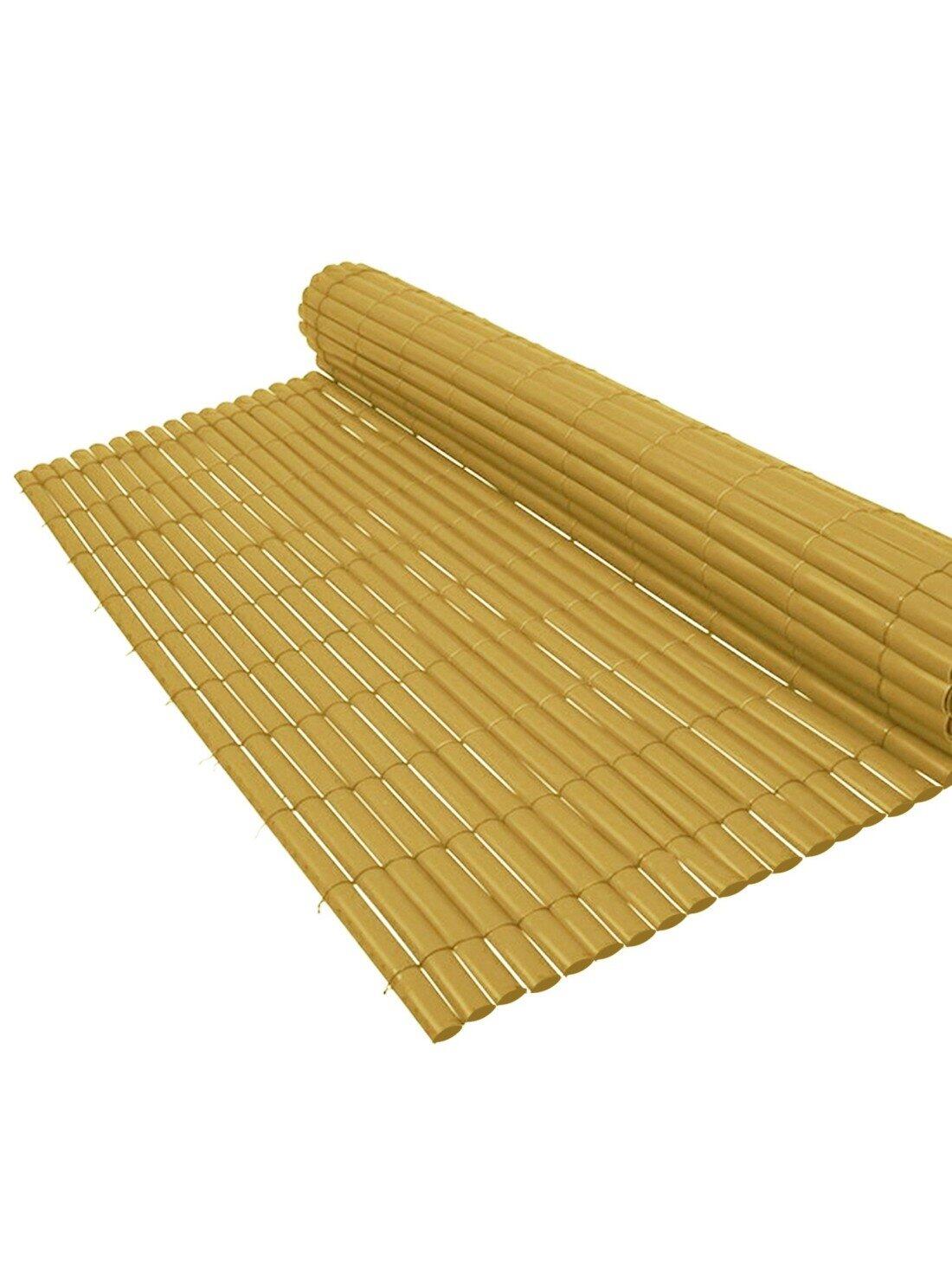 Cañizo PVC Doble Cara 1600gr/m² - Valla  JARDIN202 Caña 1x3m 4/5