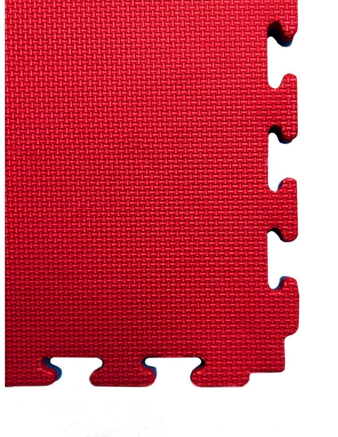 Tatami Puzzle 1000x1000x25 mm | Esterill JARDIN202 Rojo y Negro 2/5