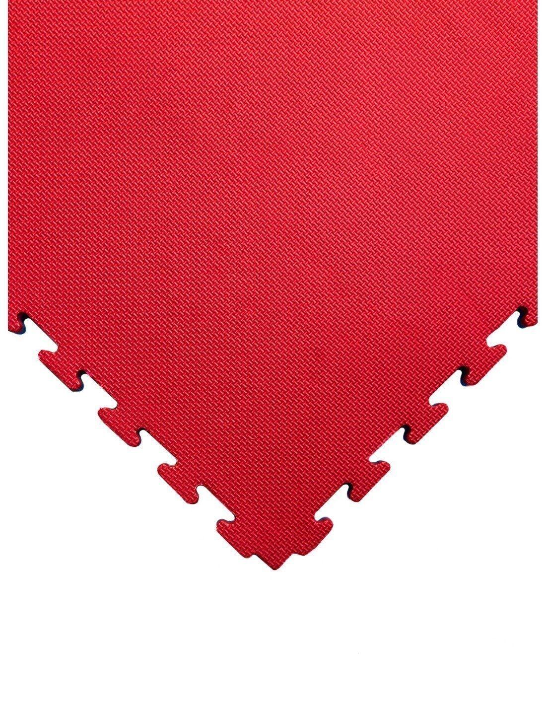 Tatami Puzzle 1000x1000x40 mm | Esterill JARDIN202 Rojo y Negro 3/5