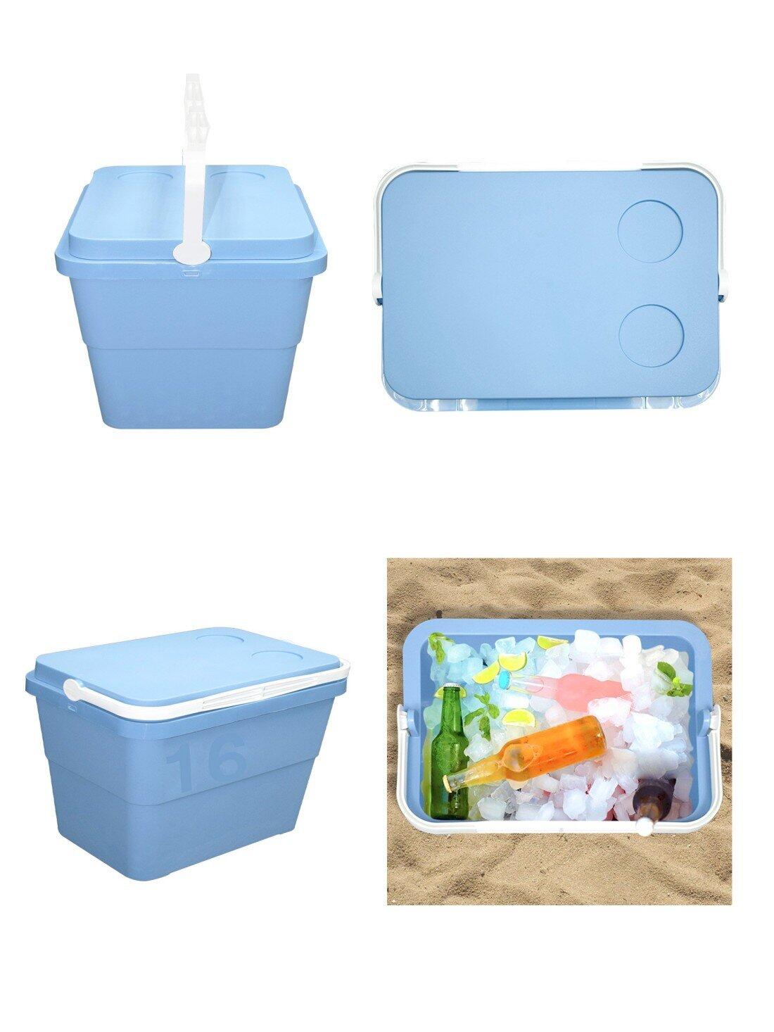 Nevera Portátil Rígida Retro– Nevera Tér JARDIN202 Azul 16 L 4/5
