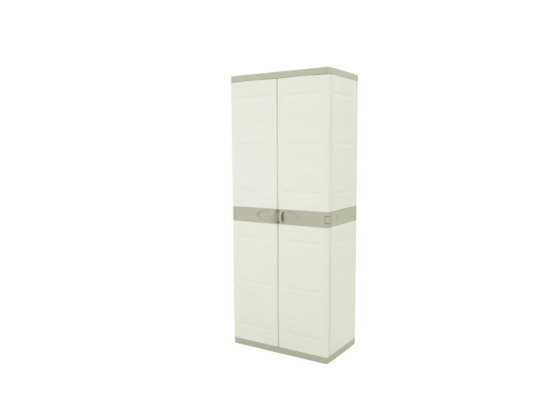Armario de 4 estantes de Resina | Escobe JARDIN202 Beige 3/5