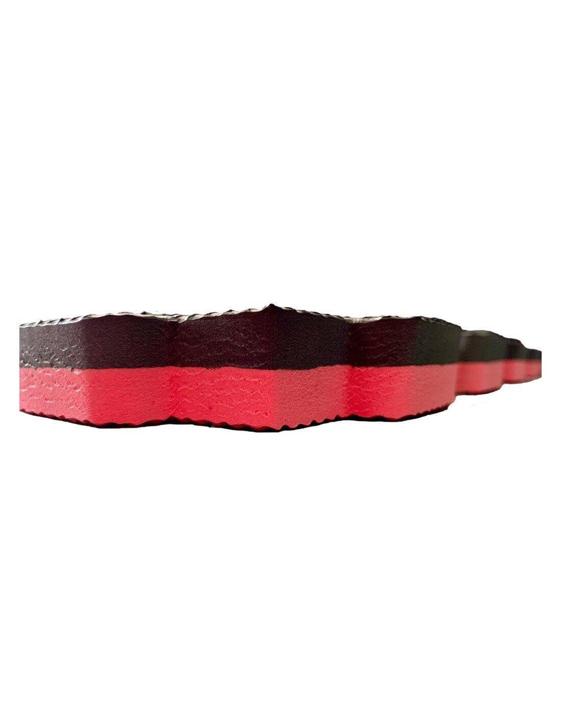 Tatami Puzzle 1000x1000x40 mm | Esterill JARDIN202 Rojo y Negro 4/5