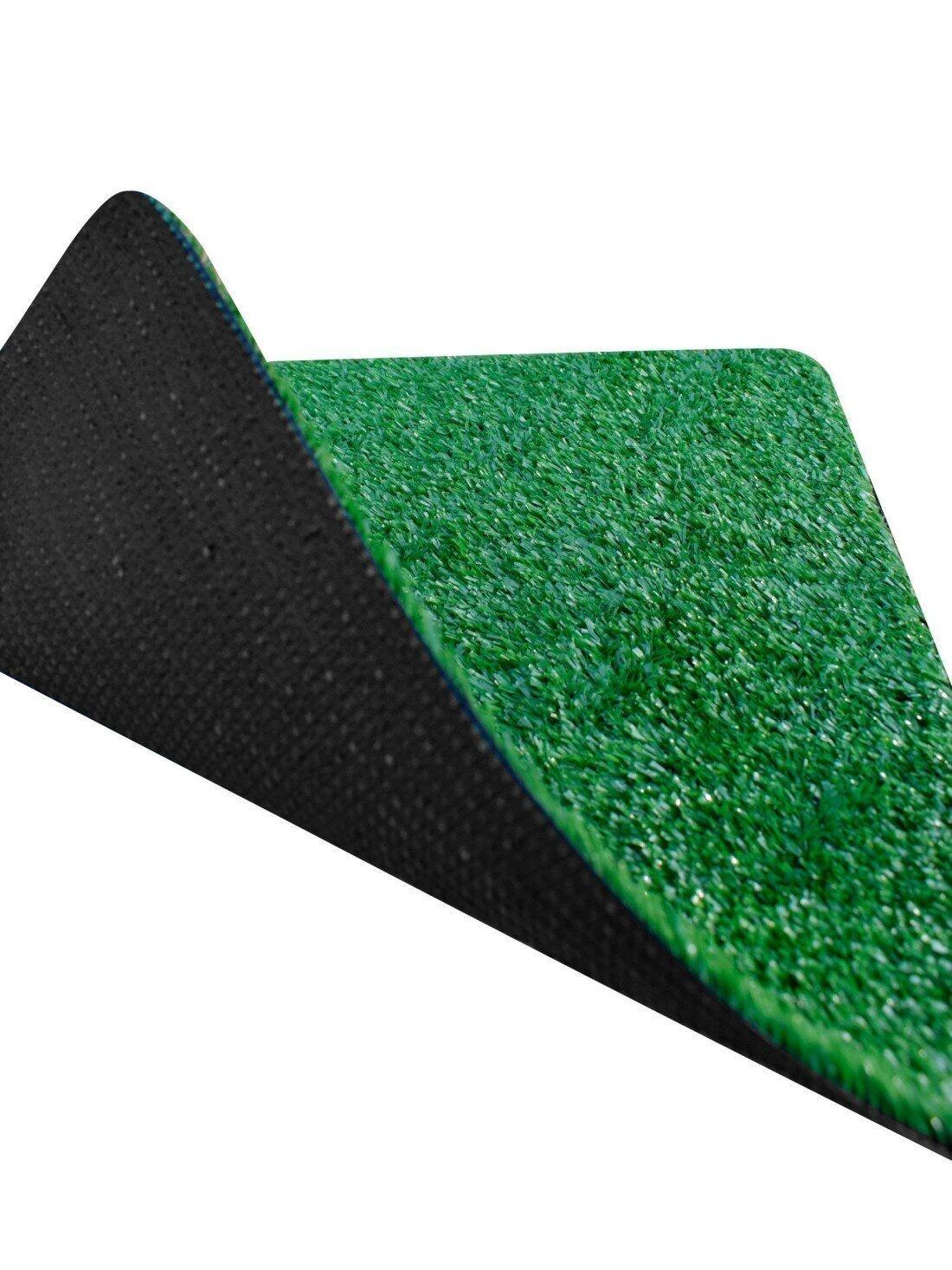 Césped Artificial 7mm de Color para Exte JARDIN202 Verde 2 x 10 metros : 20 m2 4/5