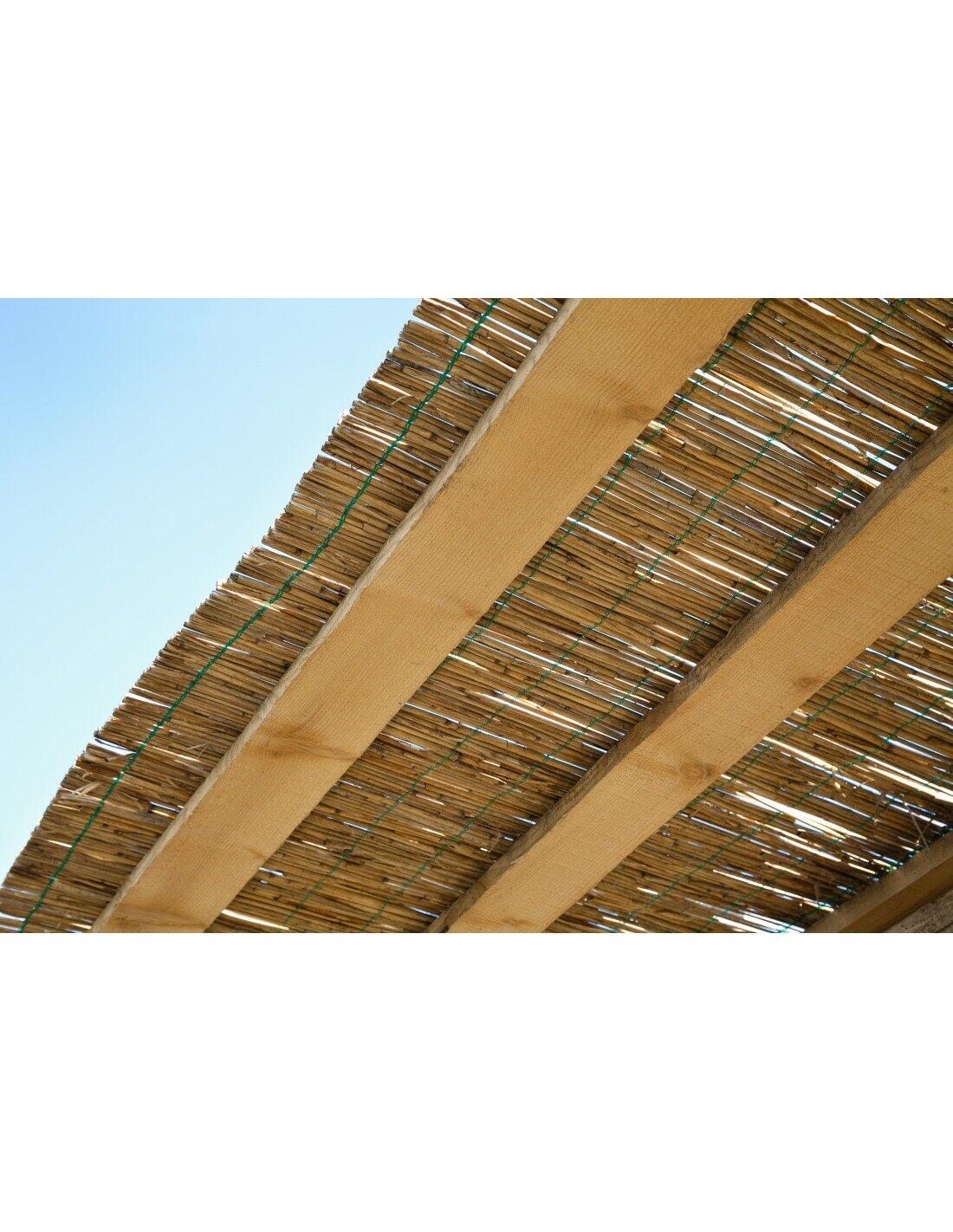 Cerramiento Natural Bambú Fino de oculta JARDIN202 Rollo: 1 x 5 metros 5/5
