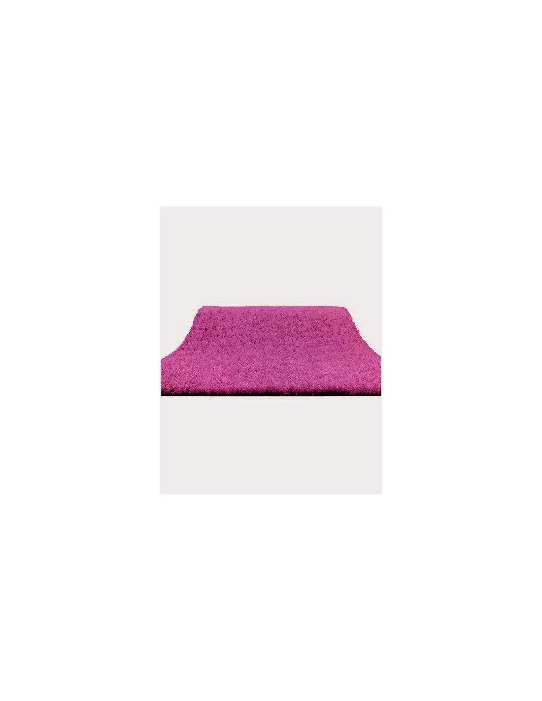 Césped Artificial 7mm de Color para Exte JARDIN202 Rosa 2 x 4 metros : 8 m2 2/5