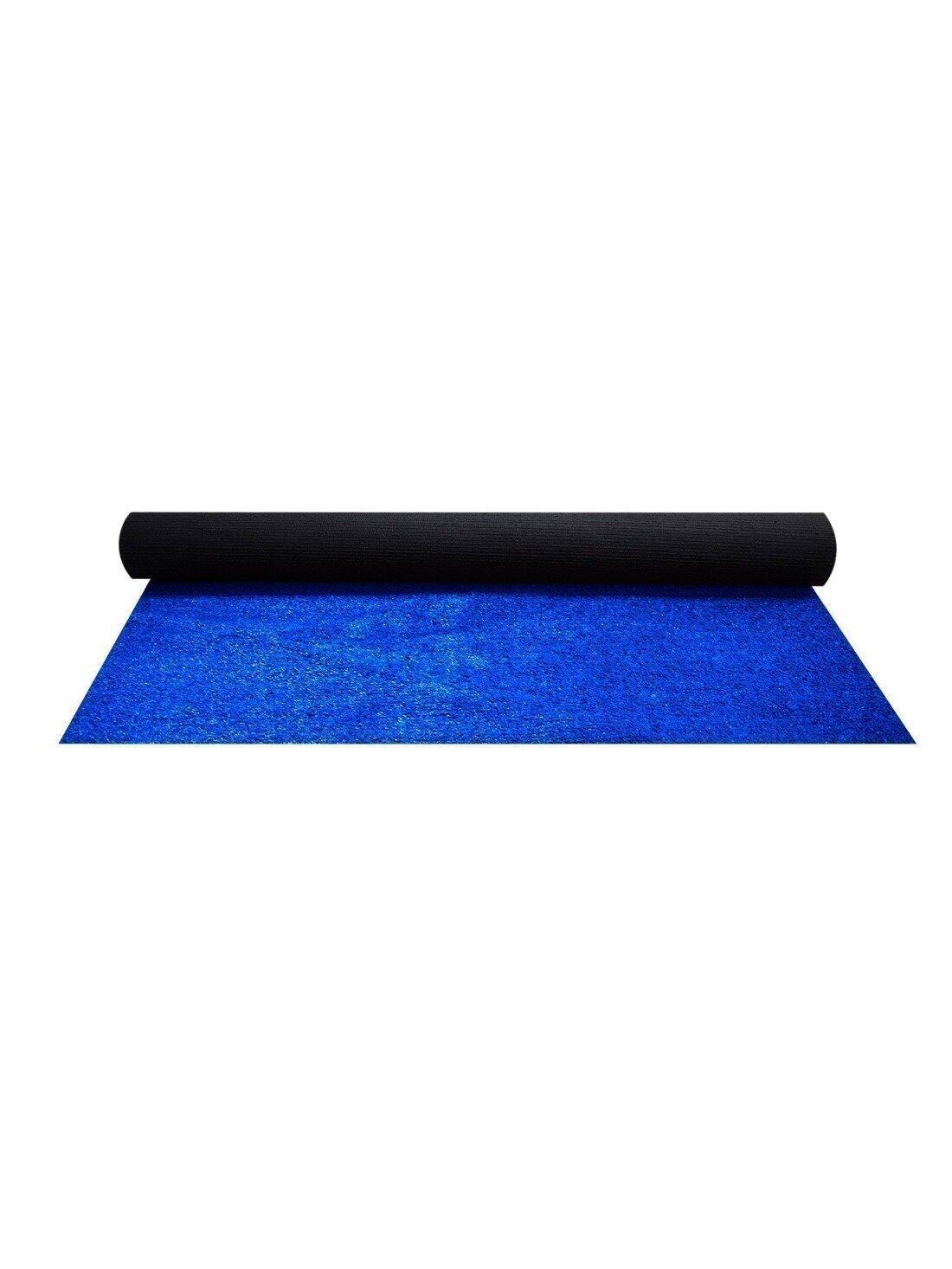 Césped Artificial 7mm de Color para Exte JARDIN202 Azul 2 x 5 metros : 10 m2 5/5