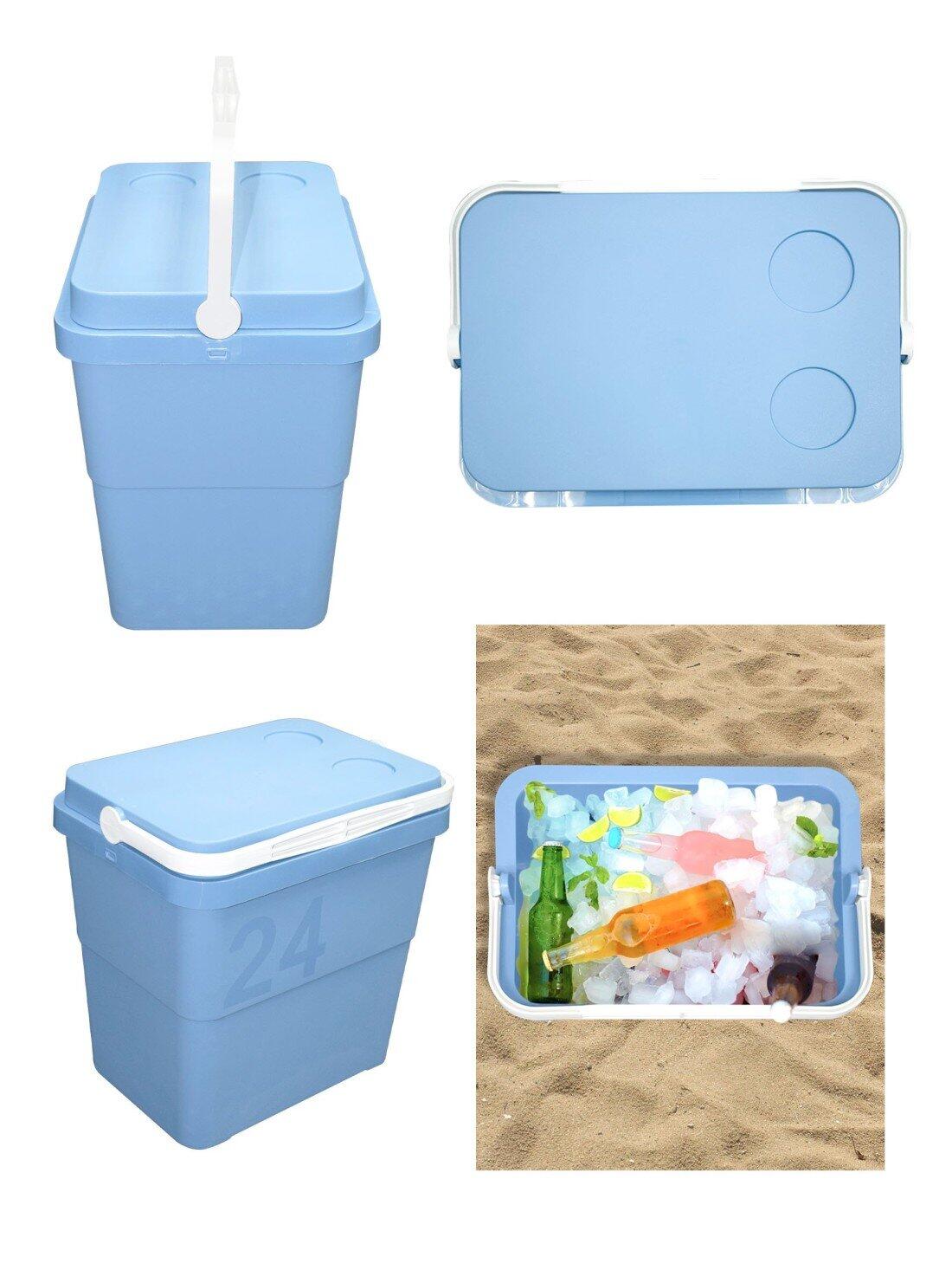 Nevera Portátil Rígida Retro– Nevera Tér JARDIN202 Azul 24 L 4/5