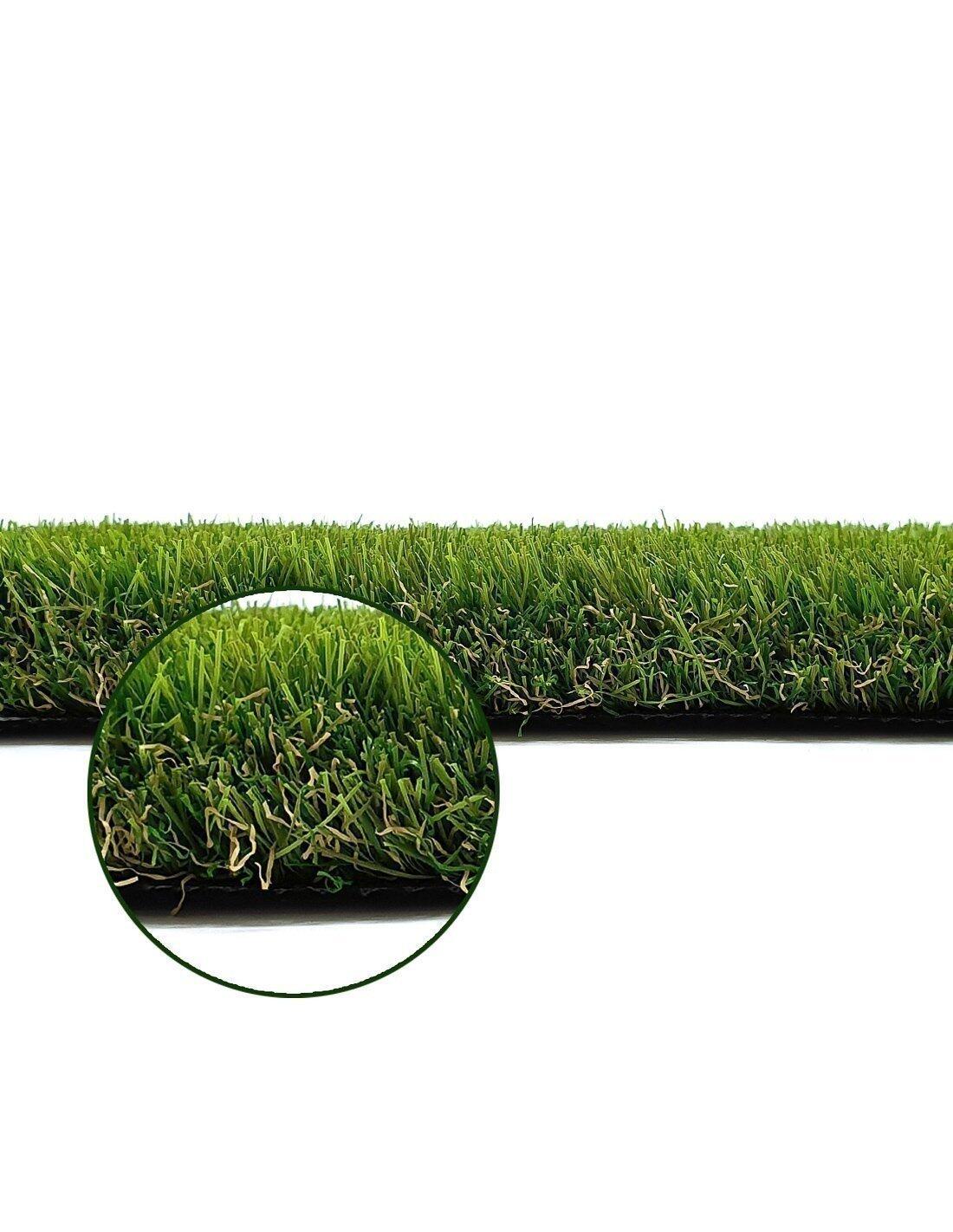 Césped Artificial Mundaca DELUXE 35mm -  JARDIN202 2 x 5 metros : 10 m2 3/4