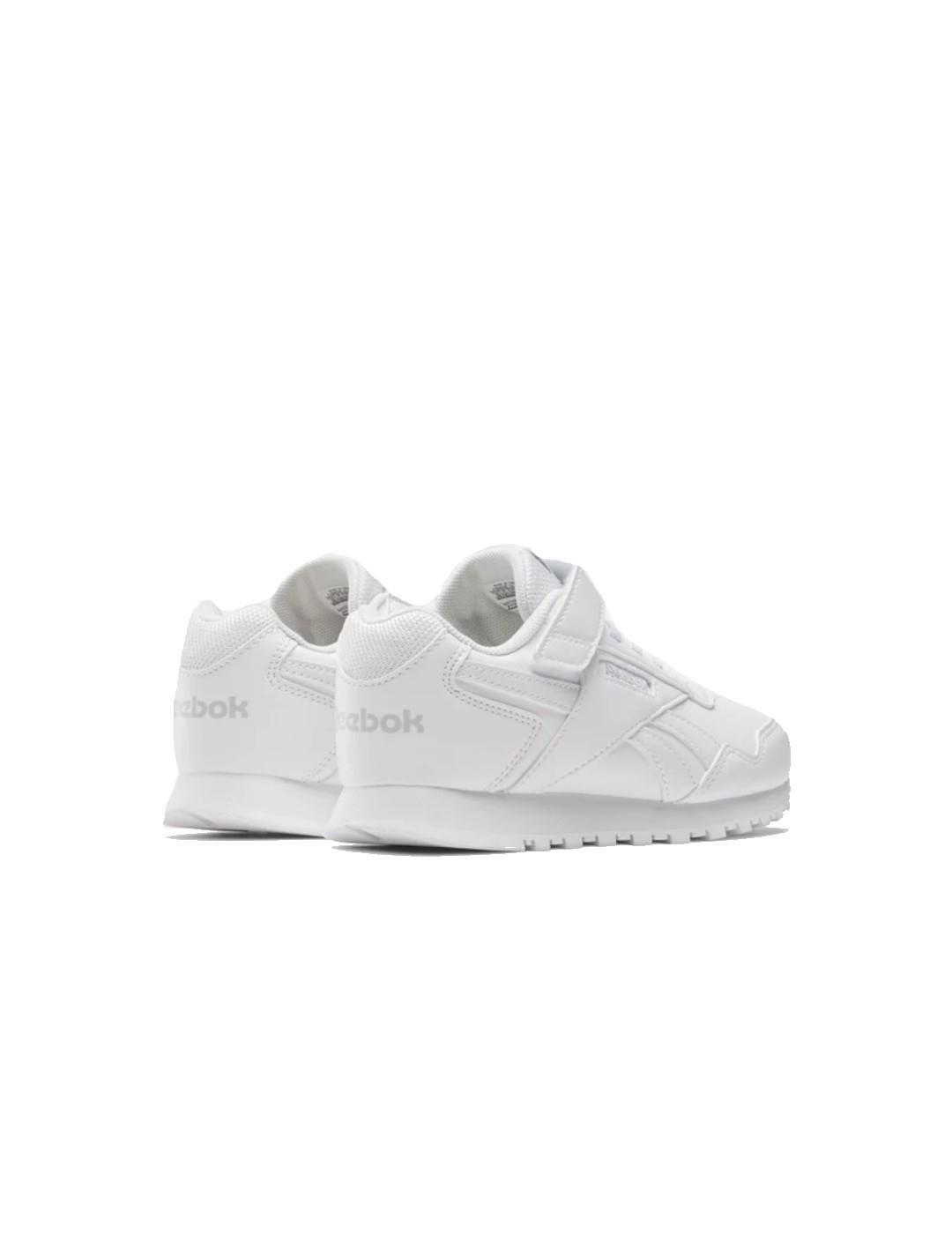 Chaussures pour enfant Reebok Glide élastique lacet blanc 3/5