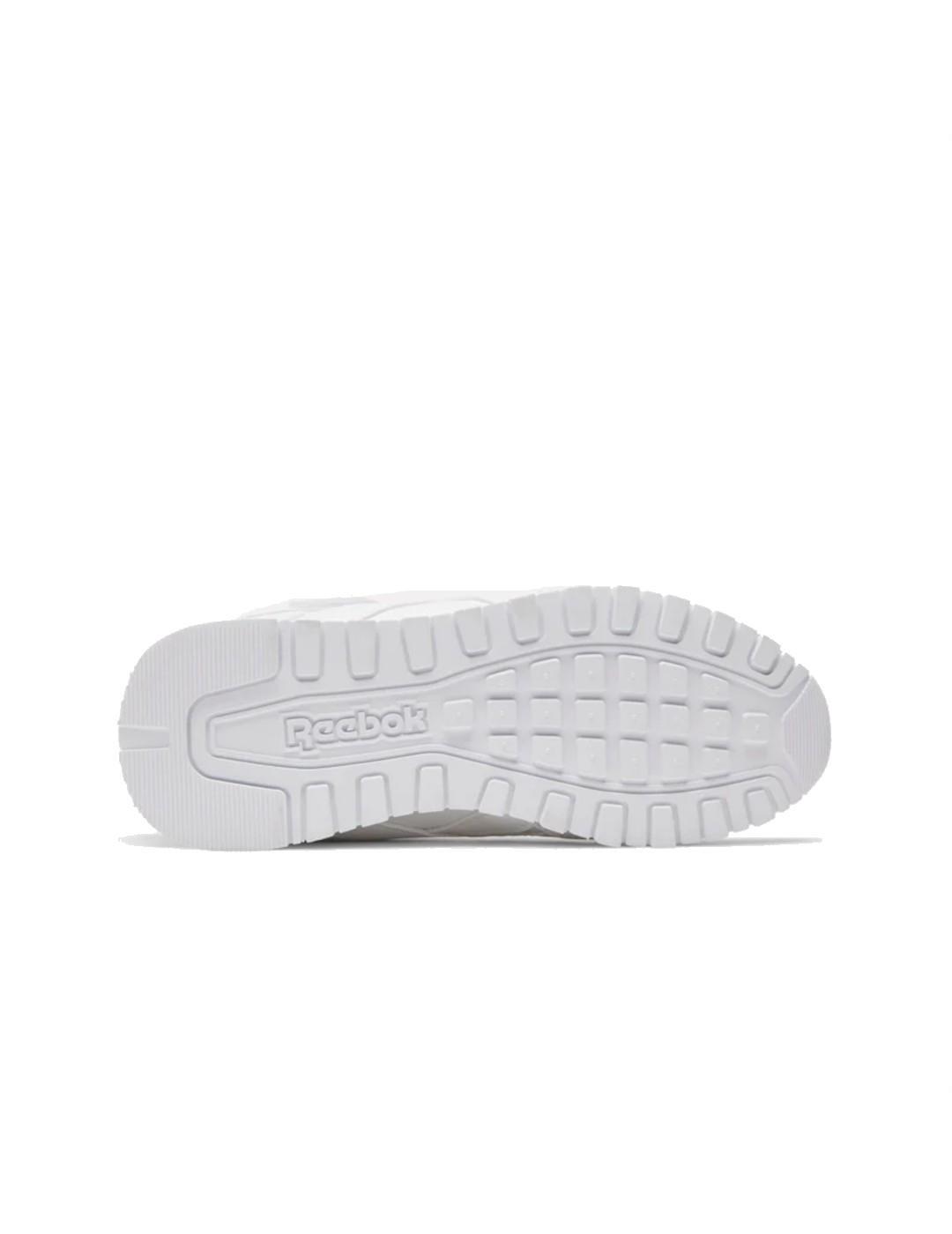 Chaussures pour enfant Reebok Glide élastique lacet blanc 5/5