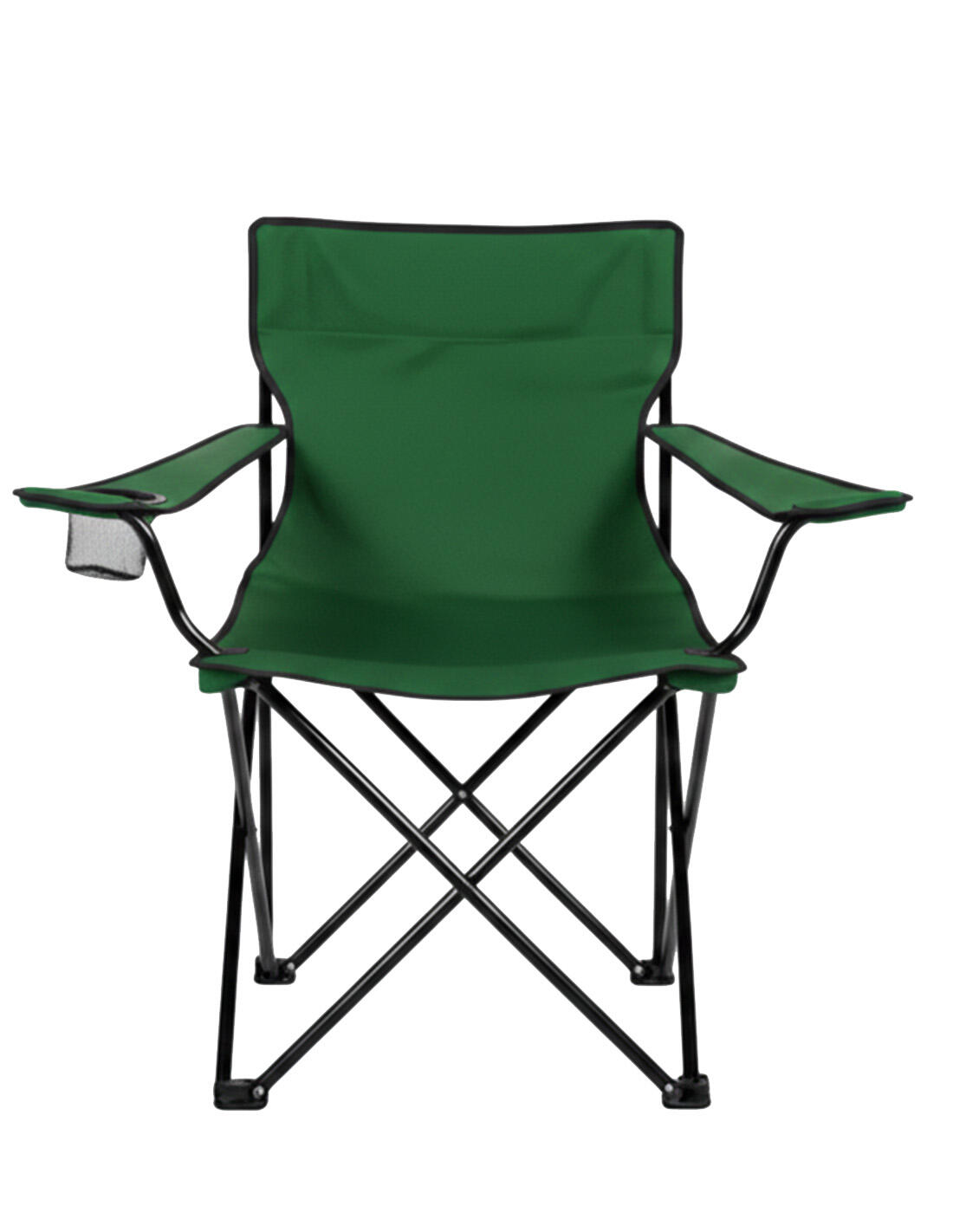 Silla de Camping Plegable de Acero con R JARDIN202 Verde Unidad 4/5