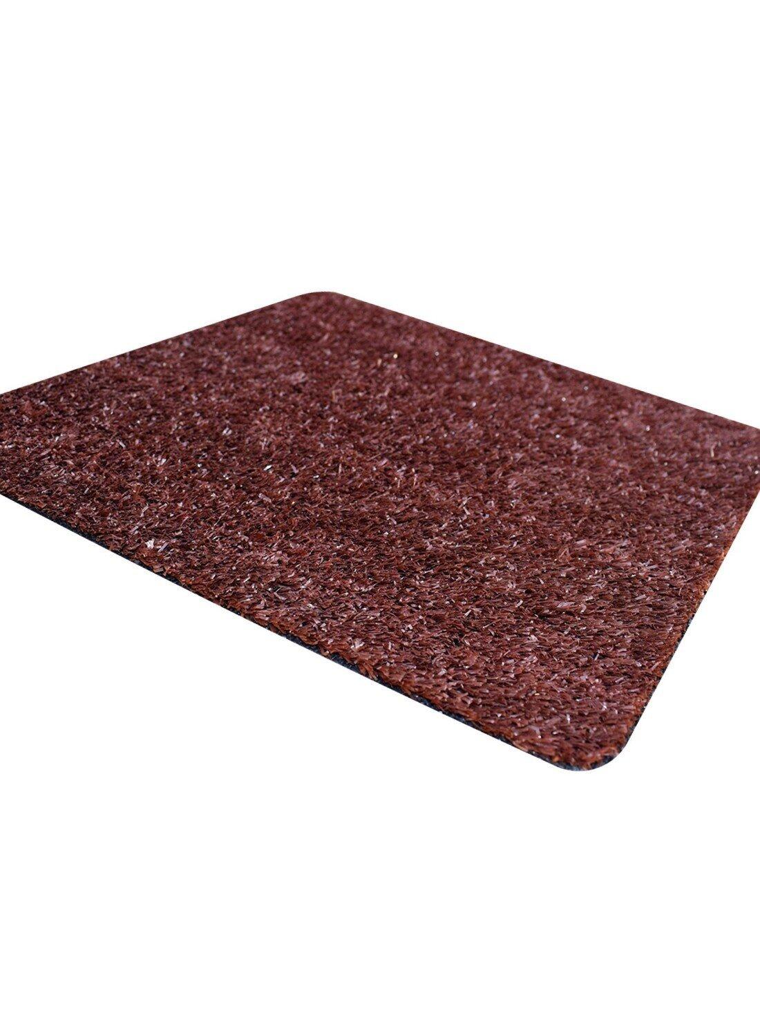 Césped Artificial 7mm de Color para Exte JARDIN202 Marrón 2 x 4 metros : 8 m2 2/5