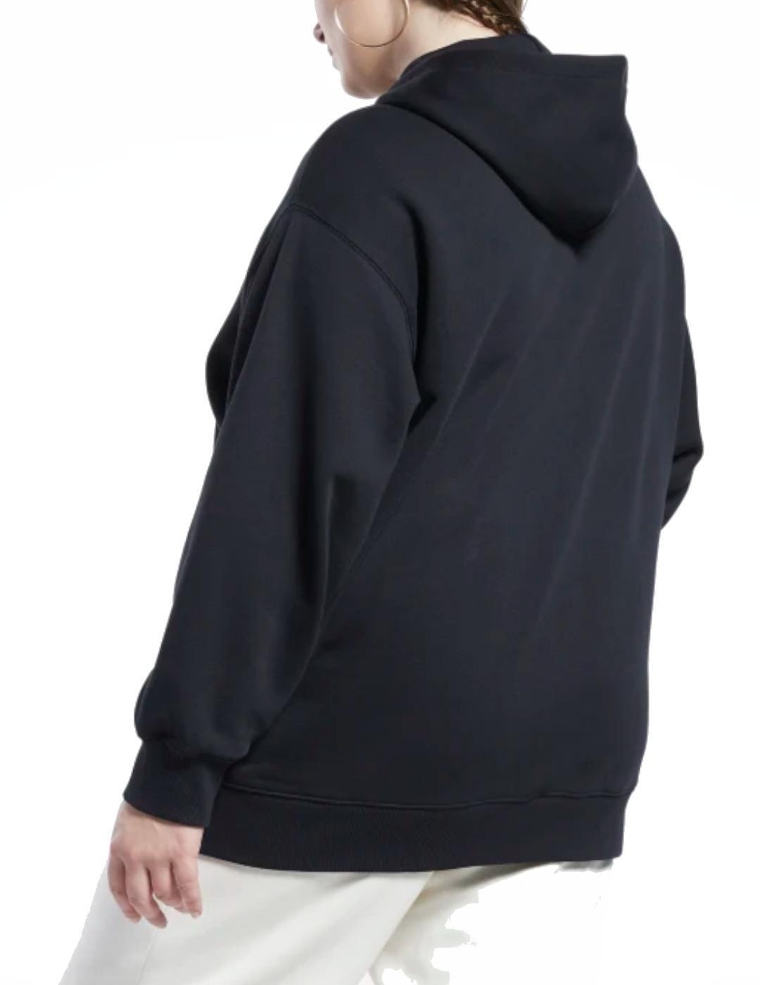 Sudadera para Mujer Reebok Cl ae long  Negro 2/2
