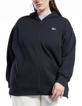 Sudadera para Mujer Reebok Cl ae long Negro