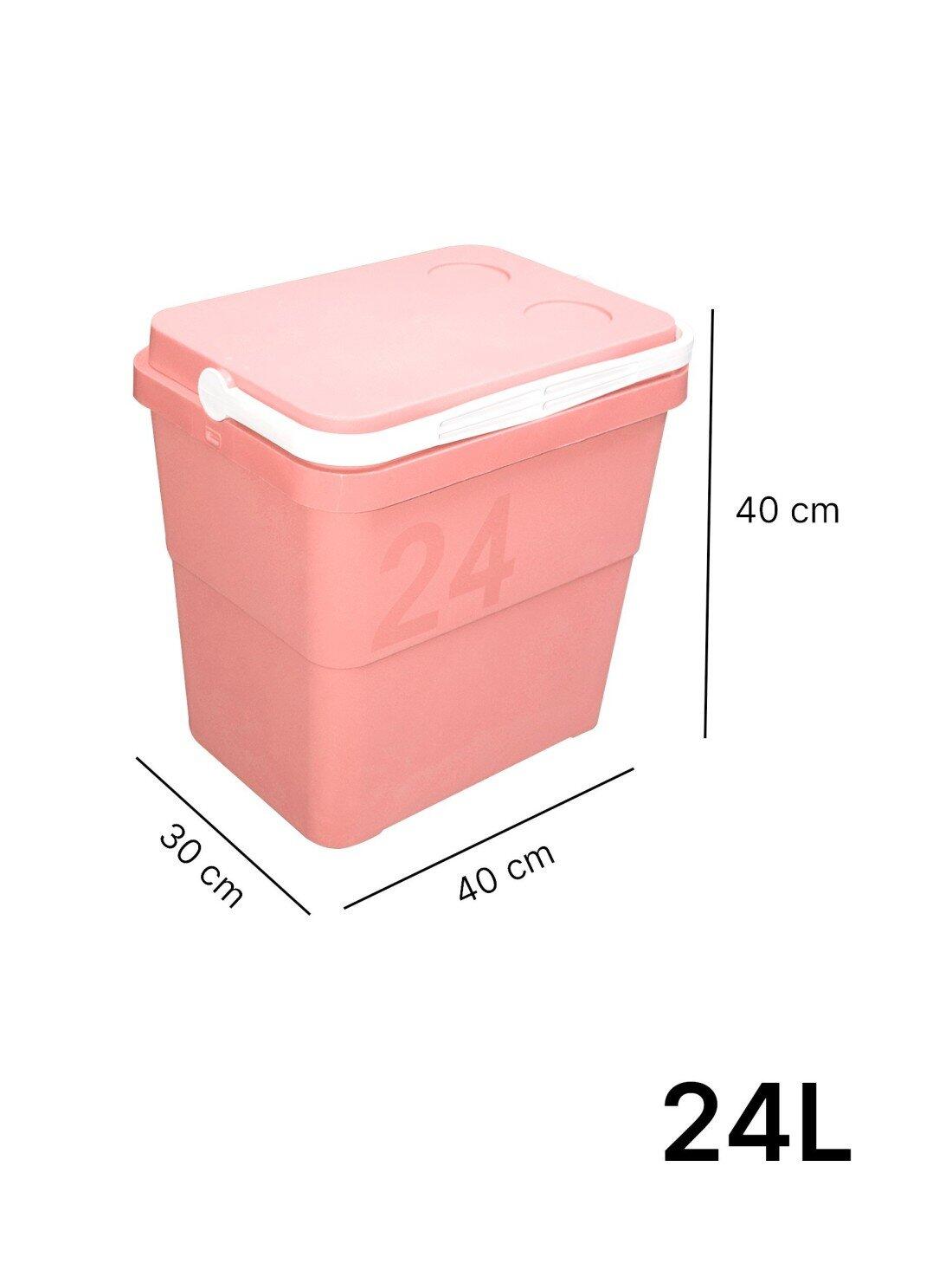 Nevera Portátil Rígida Retro– Nevera Tér JARDIN202 Rosa 24 L 3/5