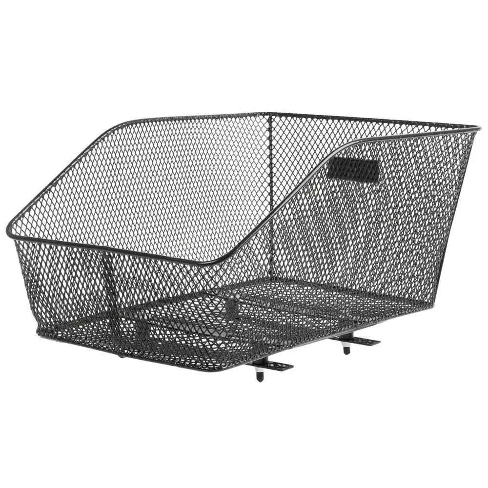 M-Wave Hinterradkorb BA-RM Along, 20 Liter, Stahl, schwarz, 45x30x20/13 cm, i... 2/3