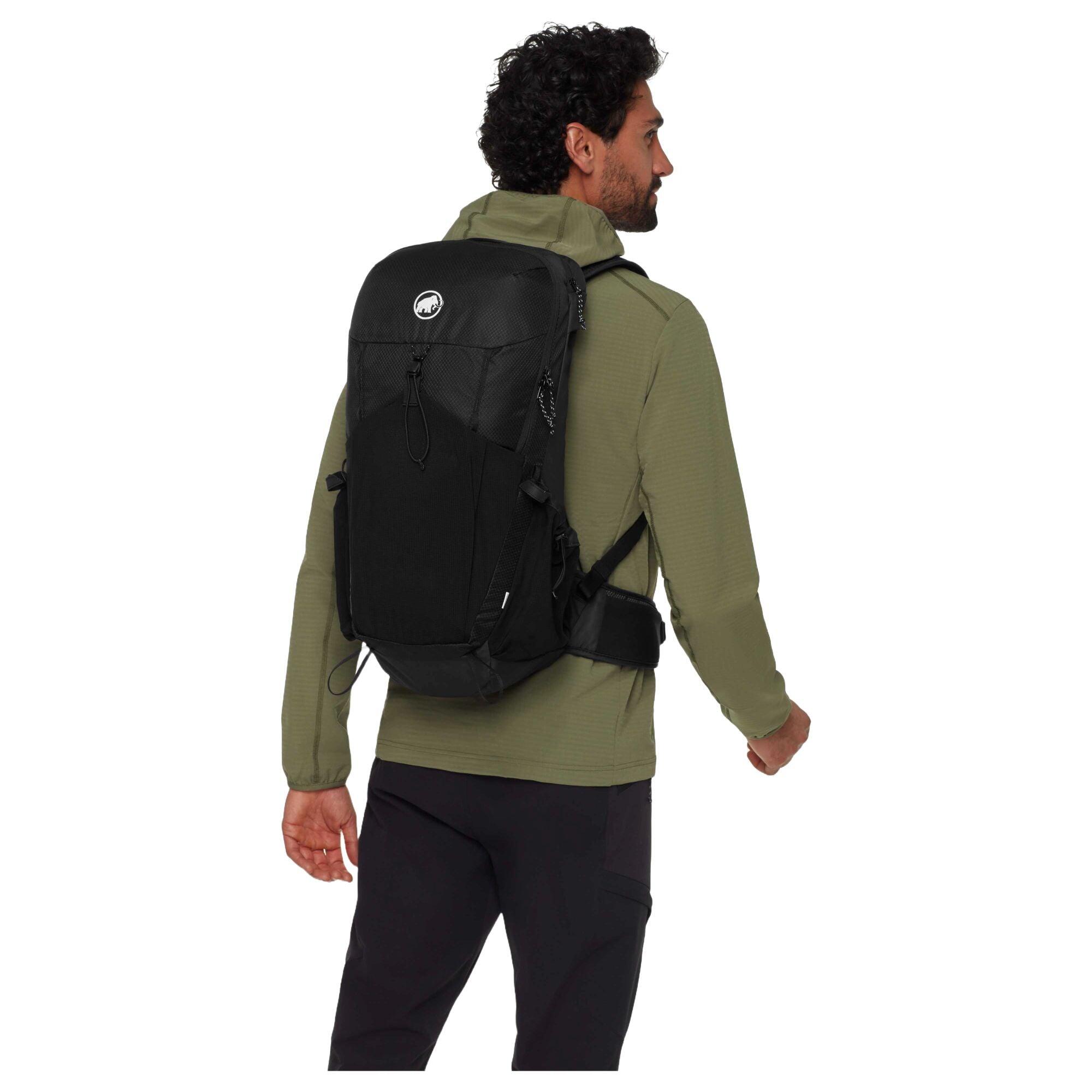 Mochila de senderismo Mammut Ducan 22 L negro con marco metálico 6/6