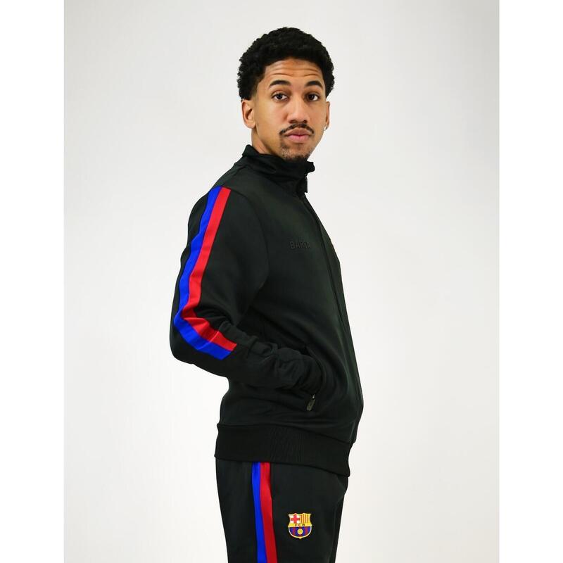 Trening negru impecabil al echipei FC Barcelona
